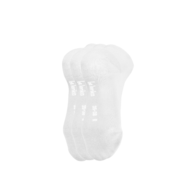 Barefoot Socks - Low-cut - Essentials - White - 3 pack