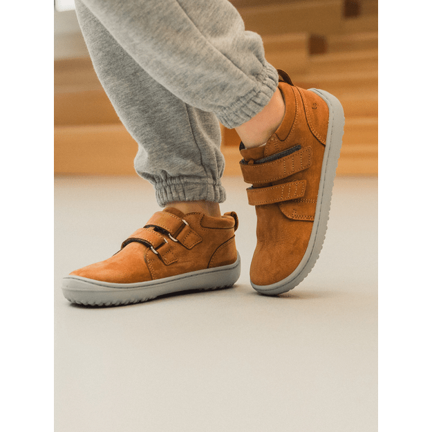 Kids barefoot Be Lenka Play - Cognac