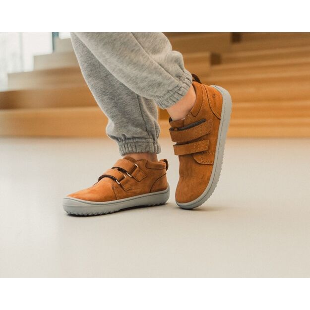 Kids barefoot Be Lenka Play - Cognac