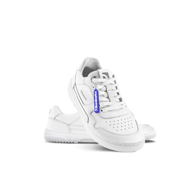Barefoot Sneakers Barebarics Zing - All White - Leather