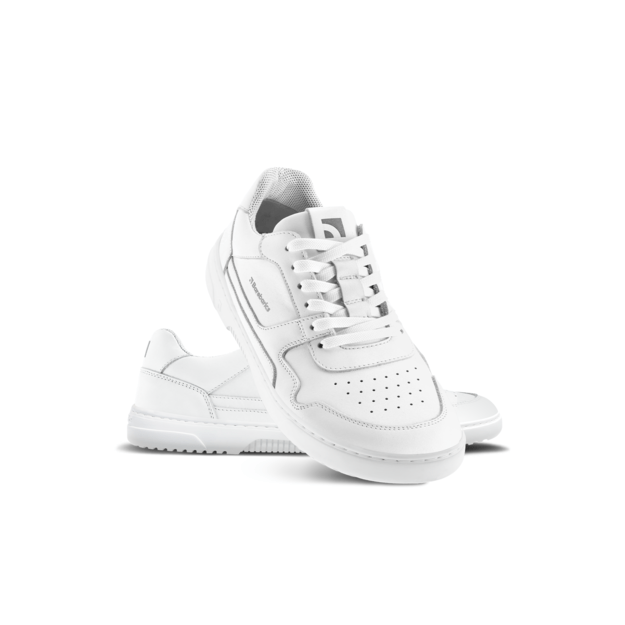 Barefoot Sneakers Barebarics Zing - All White - Leather