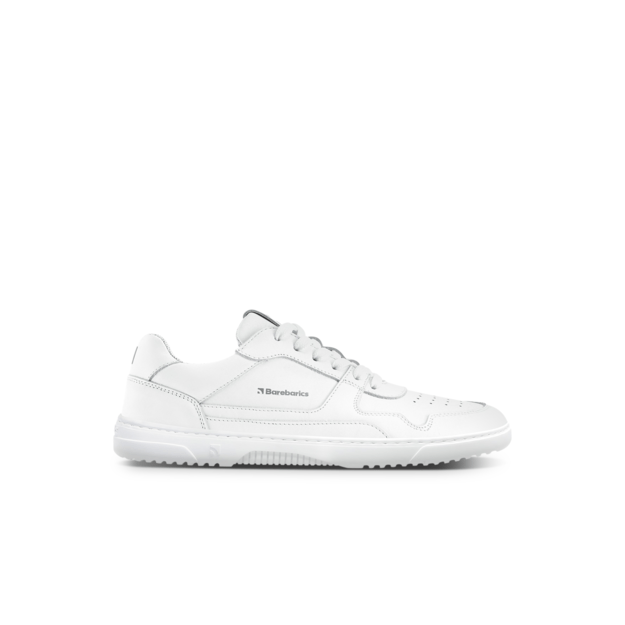 Barefoot Sneakers Barebarics Zing - All White - Leather