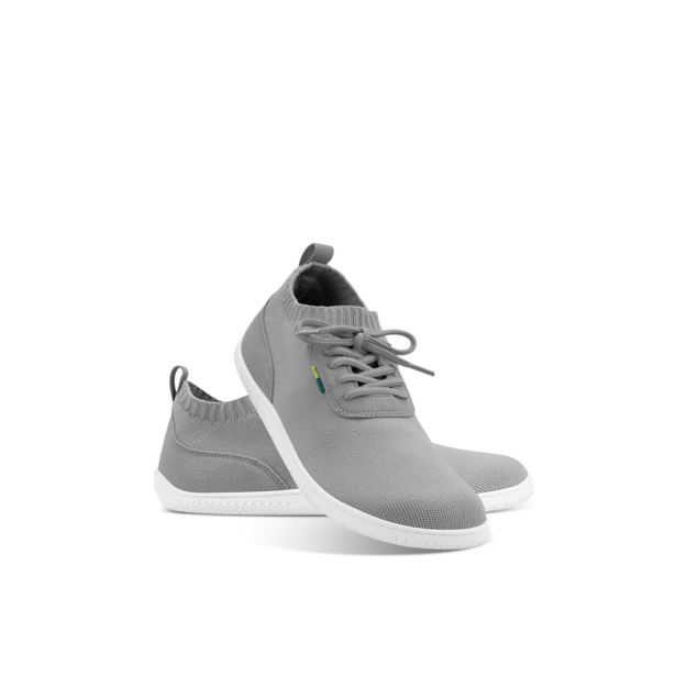 Barefoot Sneakers - Be Lenka Stride - Grey & White