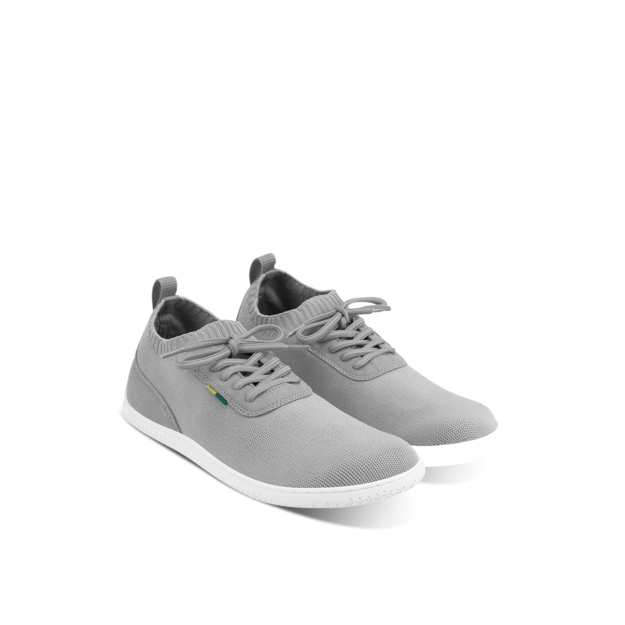 Barefoot Sneakers - Be Lenka Stride - Grey & White