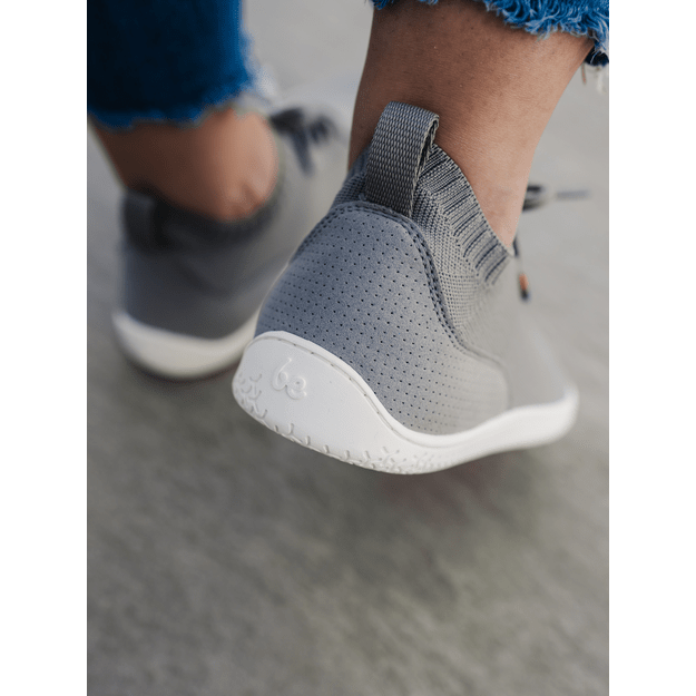 Barefoot Sneakers - Be Lenka Stride - Grey & White