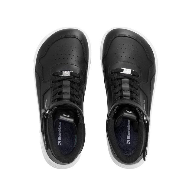 Barefoot kedai Barebarics Zing - High Top - juoda/balta - oda
