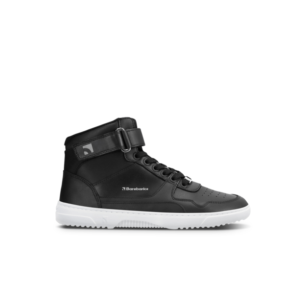 Barefoot kedai Barebarics Zing - High Top - juoda/balta - oda