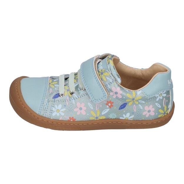 Vaikiški Koel barefoot bateliai Domy II Met Print - žydra