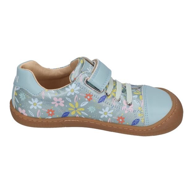 Vaikiški Koel barefoot bateliai Domy II Met Print - žydra
