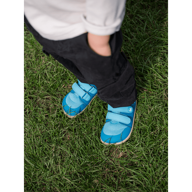 Vaikiški barefoot kedai Be Lenka Bounty Junior - žydra