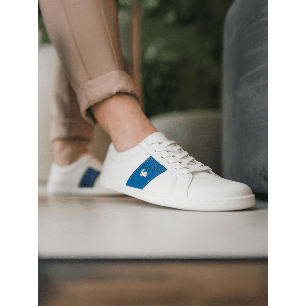 Barefoot Sneakers Be Lenka Elite - White & Dark Blue