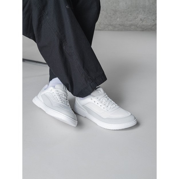 Barefoot Sneakers Barebarics Vaporo - White & Light Grey