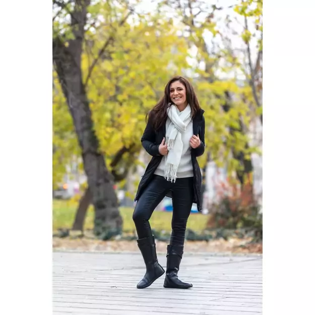 ZAQQ barefoot žieminiai ilgaauliai batai "ATTRAQT Winter" juoda 5