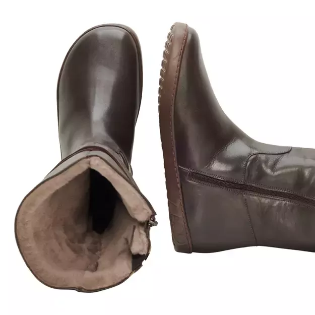 ZAQQ barefoot žieminiai ilgaauliai batai "ATTRAQT Winter" juoda 8