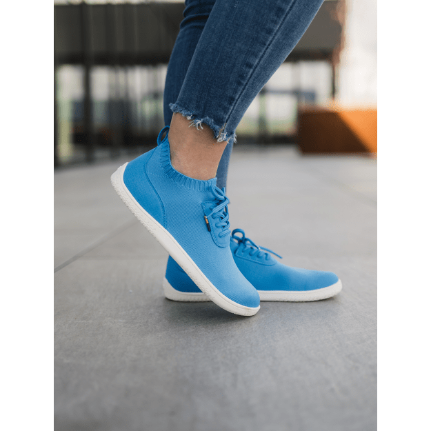 Barefoot Sneakers Be Lenka Stride - Blue & White