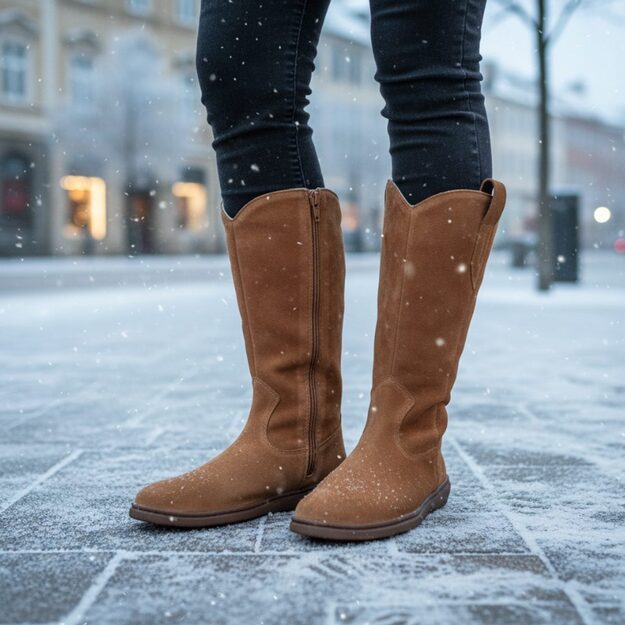 GROUNDIES® barefoot ilgaauliai Tucson ruda 3