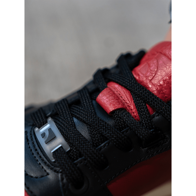 Barefoot Sneakers Barebarics Wave - Black & Red 2