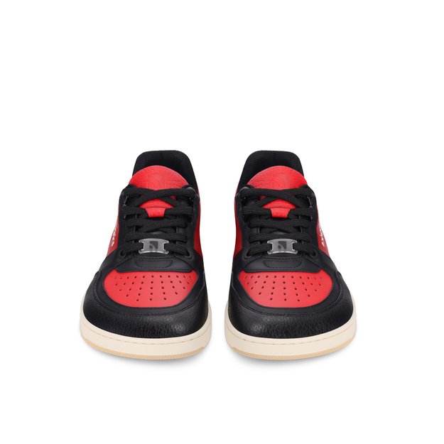 Barefoot Sneakers Barebarics Wave - Black & Red 11