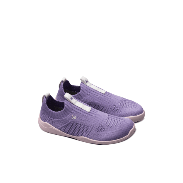 Kids Barefoot Slip-on Shoes Be Lenka Luppo Kids - Lilac & Pink