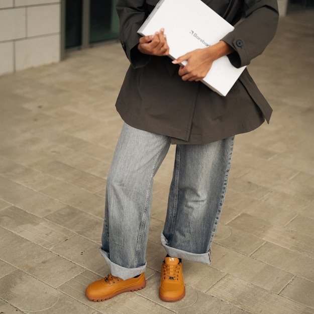 Barefoot Sneakers Barebarics Zing Frost - Light Caramel