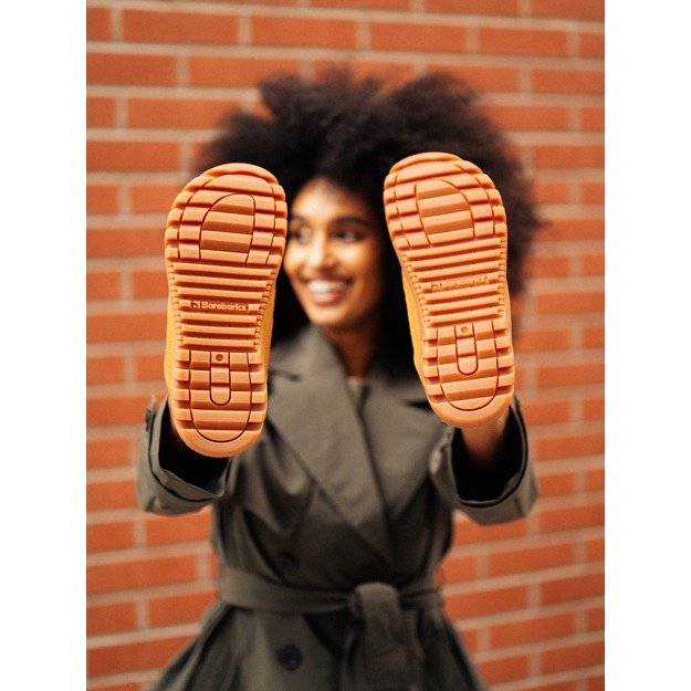 Barefoot Sneakers Barebarics Zing Frost - Light Caramel