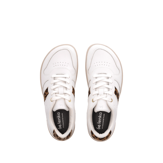 Barefoot Sneakers Be Lenka Cellestia - White & Leopard 11