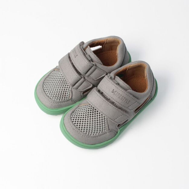 Vaikiški Barefoot batai bLIFESTYLE WARAN pilka (Sandėlio prekė)