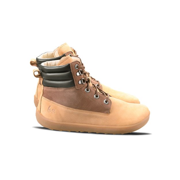 Barefoot Boots Be Lenka Nevada Neo - Sand & Dark Brown