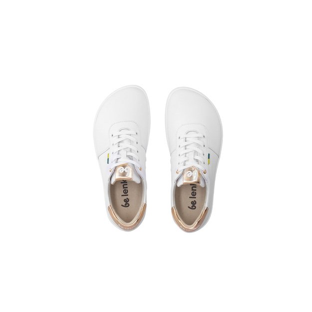 Barefoot Shoes Be Lenka Royale - White & Gold