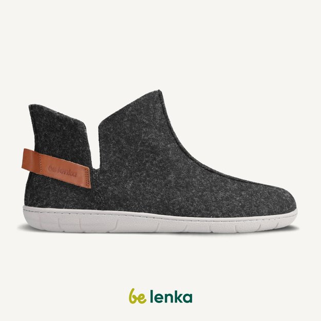 Barefoot slippers Be Lenka Chillax - Ankle-cut - Black
