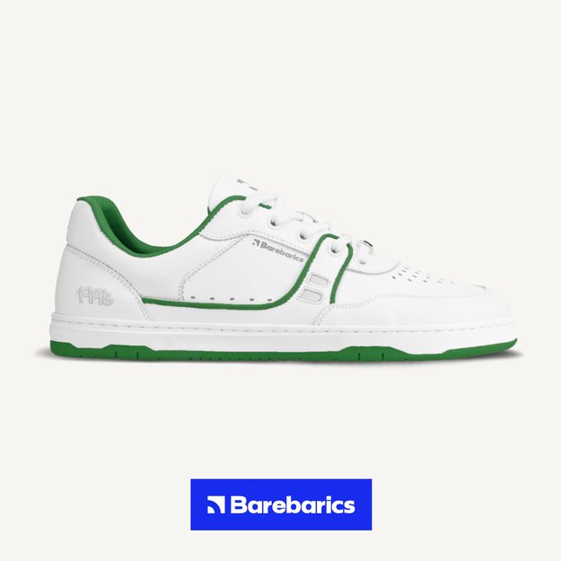 Barefoot Sneakers Barebarics Arise - White & Green