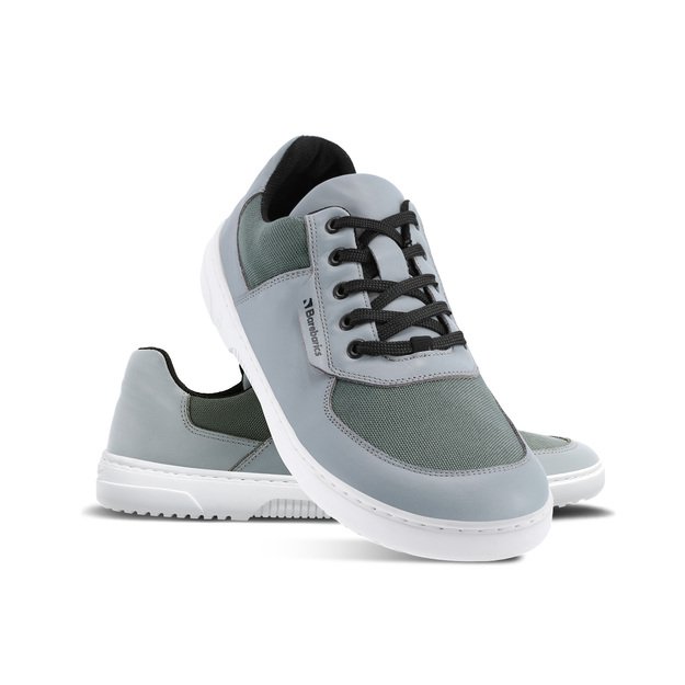 Barefoot Sneakers Barebarics Bravo - Grey & White