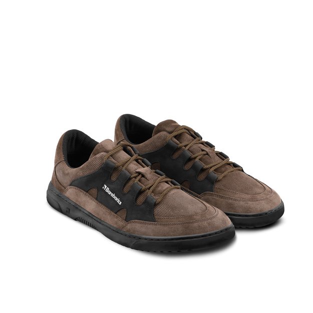 Barefoot Sneakers Barebarics Evo - Dark Brown & Black (Sandėlio prekė)