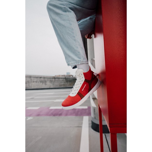 Barefoot Sneakers Barebarics - Hifly - Red & White