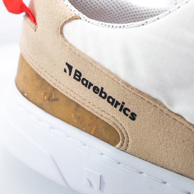 Barefoot Sneakers Barebarics - Revive - Beige & White