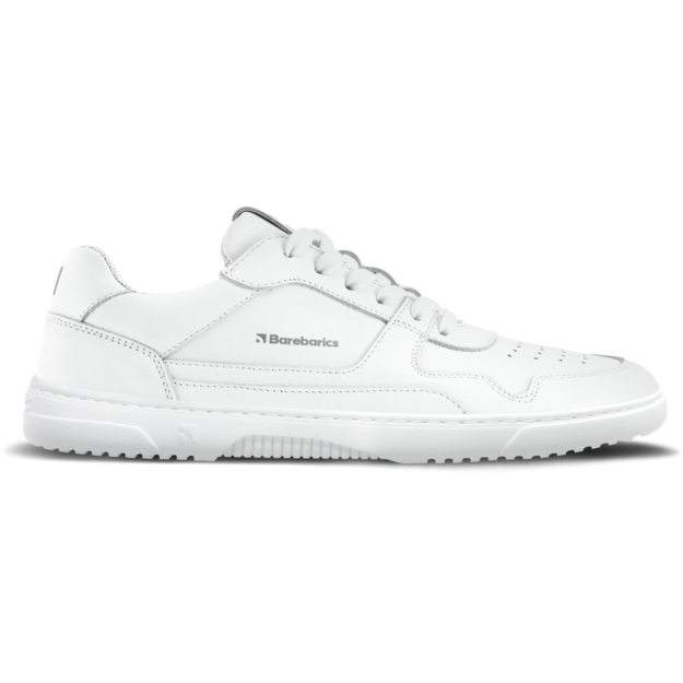 Barefoot Sneakers Barebarics Zing - All White - Leather