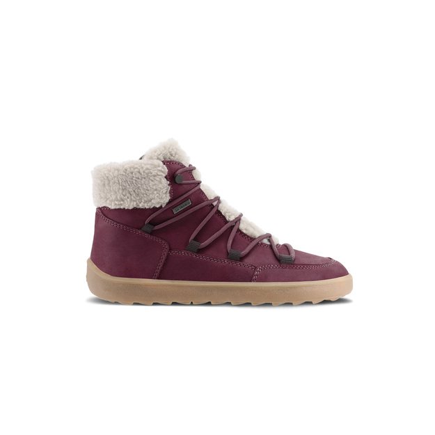 Winter Barefoot Boots Be Lenka Bliss - Burgundy Red