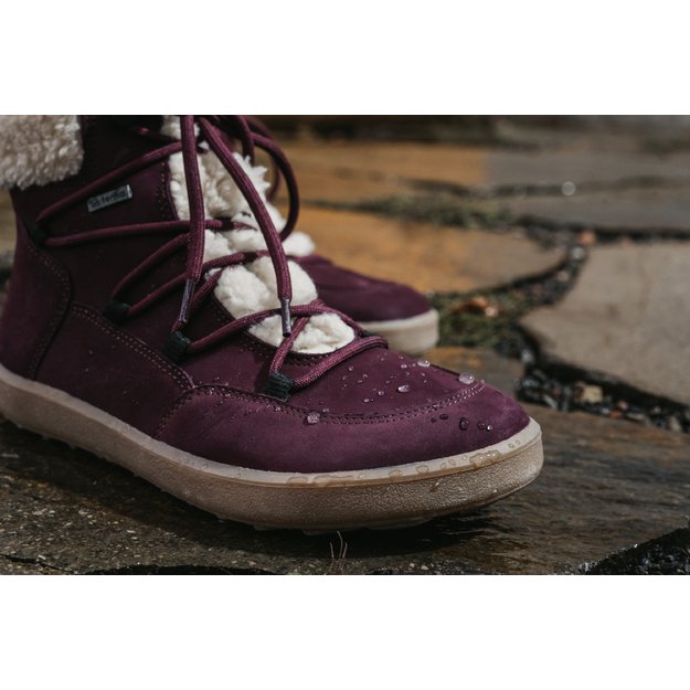 Winter Barefoot Boots Be Lenka Bliss - Burgundy Red (Sandėlio prekė)