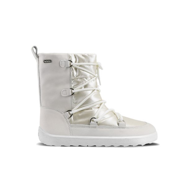 Winter Barefoot Boots Be Lenka Snowfox Woman - Pearl White