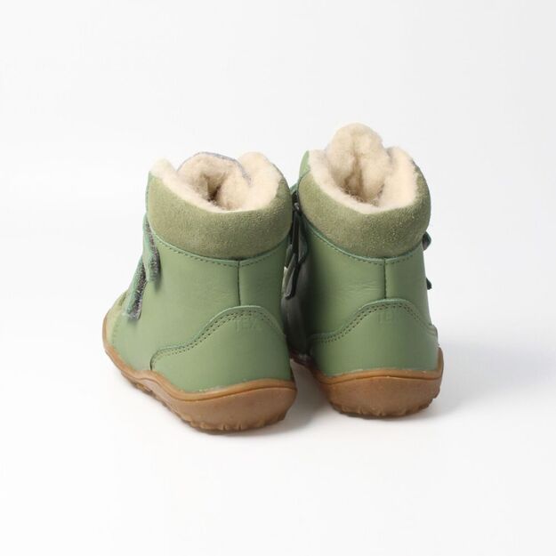 Vaikiški žieminiai Barefoot batai bLIFESTYLE GIBBON šviesiai žalia (Sandėlio prekė)